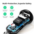 UGREEN Car Charger Adapter 4.8A 12V USB Car Charger, Mini Car Phone Charger Compatible with iPhone, Samsung, Xiaomi, Huawei. 
