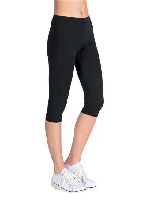 SisDa:%20Tights%20for%20girls%20Pack%20of%202%20Shorts%20for%20women%20half%20leggings%20for%20women%20-%20Stretchable%20High%20Rise%20trouser%20for%20Ladies%20-%20Black%20comfortable%20Lycra%20tights%20for%20Sports%20and%20-%20Best%20fit%20-%20Yoga%20-%20Image%204