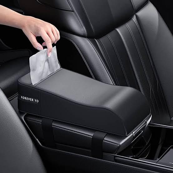 Car Seat Armrest Cover Auto Armrests Storage Box Cover Pad Center Console Arm Rest Protection Cushion Universal