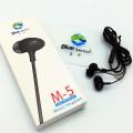 Original blue spectrum m5 handsfree | Stereo Earphones High Base For All Android Mobile Phones | Original Headphones. 
