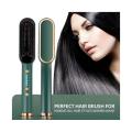Portable Men and Women Hair Straightening Curler Brush Fast Heating Straightener Comb Multifunctional Portable Brush Styling Tools for Home and Travelling. 