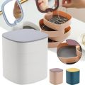 360° Rotating Jewelry Storage Box 4 Layers Portable Travel Jewellery Holder Jewellery Accessory Organizer Necklaces Bracelets Rings Earrings Holder with Mirror For Girl Women. 