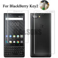 For BlackBerry Key 2 Two Key2  Front Back Full Cover Screen Protector Transparent Protective Film + Clean Tools. 