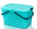 Plastic Mighty basket / baby basket / Storage basket with Lid large size. 