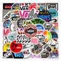 ❉ Vans - Series 04 HipHop Fashion Brand Logo Stickers ❉ 50Pcs/Set Off The Wall Fans Collection Harajuku DIY Fashion Luggage Laptop Skateboard Doodle Decals Stickers. 