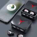 M90 Pro Wireless Bluetooth 5.2 Earbuds Touch Control Earphones LED Display Headset 9D HiFi Quality Wireless Airpods with Power Bank. 