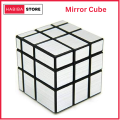 High Quality Mirror Cube 3x3 Silver Stickerless Fast Speed Magic Cube for Kids Early Learning Toys - 3x3 Mirror Cube Puzzle. 