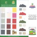 Subrang Classic Weather Sheet Paint For Exterior Walls (Weather Proof) All Colors Available | 3.64 Liters Gallon. 