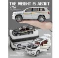 DieCast Toyota Land Cruiser SUV Models Cars Pull Back With Light Sound Multicolor. 