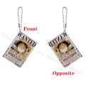 One Piece Anime The Latest Four Emperors'Reward Wanted Order Double Sided Pattern Limited Acrylic Pendant Ornament Kids Gifts. 
