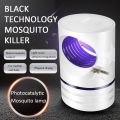 Electric Mosquito Trap Blue Light Mosquito Killer Lamp with USB Power Suction Fan No Zapper Child Safe. 
