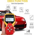 Foseal Wired OBD2 Scanner,Plug and Play OBDII Code Reader, Car Diagnostic Tool for OBDII Protocol Cars Since 1996 Orange. 