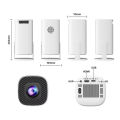 S40 Max Projector 4K HD 1080P Bluetooth Android 11 Proyector With 2 Wireless Game Controllers Built-in 30000 Games. 