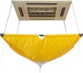 Ceiling Type Air Conditioner Cleaning Cover - Cassette Type Air Conditioner Cleaning Protector Cover - Waterproof Dustproof Cover Bag with Drain Outlet. 