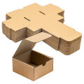 Corrugated Box Size 4 * 4 * 2 Inch - Bundle of 10/20/50 Boxes - 3 Ply Hard Packing Boxes. 