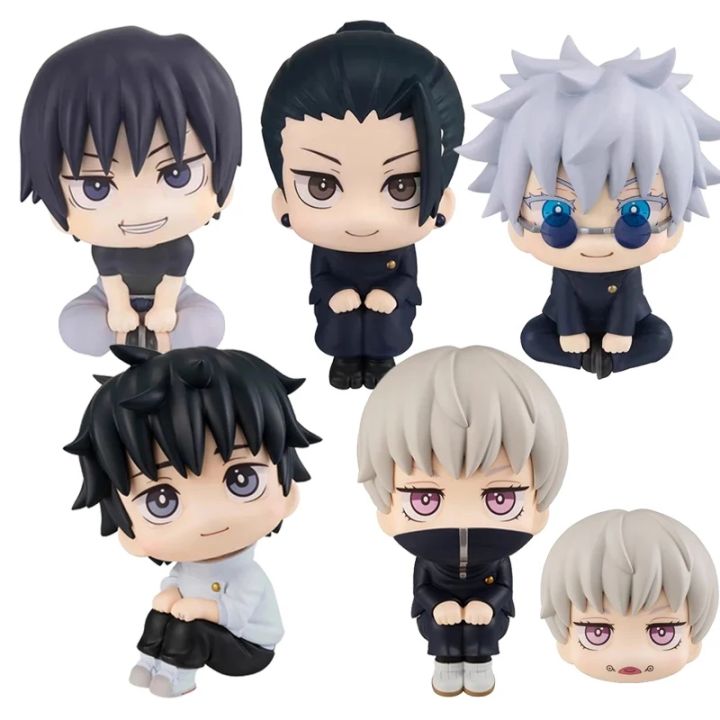 Anime Jujutsu Kaisen Figurine Satoru Gojo Geto Suguru Action Figures 10cm PVC Model Collection Toys Desk Ornament Gifts