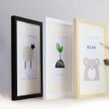 Nordic Simple Wooden Frame A4 A3 Black White Color Picture Photo Frames for Wall picture frames wall photo frame decor. 