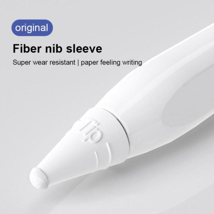 5Pcs Silicone Mute Nib Cover For Apple Pencil Tip Cover Replaceable Tip For Ipad Pencil 1 2 Stylus Pen Nib Protection Case