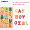 Educational learning letters numbers, Wooden Alphabet, Wooden Board , English Counting Alphabets, Baby Learning  Kids Learning Toys for Kids Toddlers Preschool Early Learning Educational Toys. 
