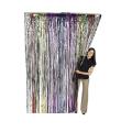 Multy Foil Fringe 4 Ft Height And 30 Ft Length Shiny Curtains For Party, Prom, Birthday, Event Decorations. 