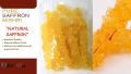 Saffron Mishri sugar rock candy with thread inside Natural Pure Safron color misri and zafran filaments Pack of 5 x 100g Safrani misri. 
