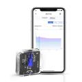 Wireless Thermometer  (Meròśs) Hygrometer, Remote WiFi-Humidity-Temperature-Sensor Alexa íPhòne - Android with Alerts for Baby Rooms, Greenhouses, Pets, Fridges (MS100H). 