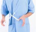 Patient Dress gown with trouser Cotton Blend Unisex Hospital Gown, Washable Fits Sizes up to 2XL made in pakistan. 
