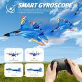 Rc Flying Plane, Model HW-33 Fighter Jet, Material EPP Foam, Colour Red, Blue and Yellow, For Kids. 