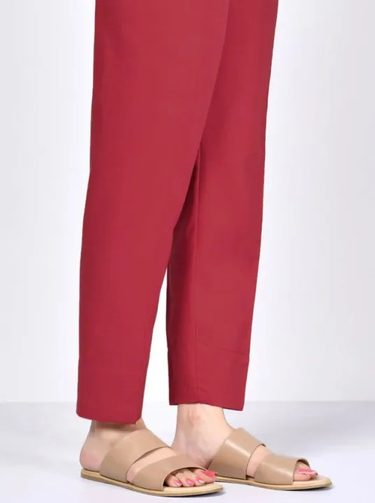 Neat%20Stitched%20Red%20Cotton%20Straight%20Trouser%20Capri%20Pants%20For%20Girls%20Ladies-Assorted%20Colors%20Available%20-%20Image%204