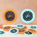 【HOT】 1.2’’ Children’S Flashlight Torch Projection Slide Set Of 10Pieces Hand Shadow Fine Motor Skill Toy For Kids Concentrate. 