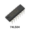 3pcs 74LS04 Hex Inverting Gates 7404 NOT gate logic gates ic. 
