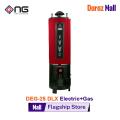 NasGas Geyser 25 Gallon Electric + Gas DEG-25 Deluxe Prime Gauge 14x16 Water Tank. 