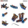 Epman 6Pcs Burnt (Neochrome) m5 Steering Wheel Bolt Screw Kit Fit steering wheel Works Bell Boss Kit EPDS314 EPDS315（countersunk）. 