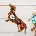 15.7 Inch Dachshund Dog Dinner Plate Cheese Board Cutting Charcuterie Board Cute Christmas Dinner Durable Easy to Use. 