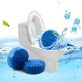 10pcs Toilet Cleaning Tablets – Powerful Blue Flush Toilet Bowl Cleaner for Deep Cleaning & Freshness. 