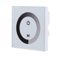 DC 12V-24V Touch Panel switch Lights Dimmer Controller UK/EU Wall Mounted Switch. 