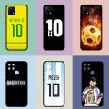 Argentina Football Number 10 7 Cover Phone for OPPO A17 A15 A16 A12 A53 A54 A55 A56 A57 A77 A76 A94 A92 A72 A52 A96 A74 Case. 