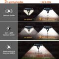 20 Led Solar Lights with sensor for wall Solar Light Outdoor Solar Lamp PIR Motion Sensor Solar Powered Sunlight Street Light for Garden Decoration Wall Light. 