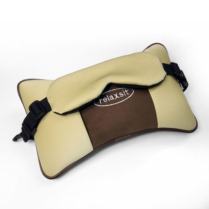 Relaxsit Travel Pillows with Eye Mask Most Comfortable Neck Support Cushion idead for long travel car seat back cushion air travel pillow travel budy - Travel Neck pillow - Travel Neck pillow for men