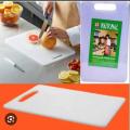 Professional Cutting Board for Kitchen – Extra Thick BPA-Free Plastic Chopping Board for Vegetables, Meat, Fish, Fruits & Bread | Non-Slip, Food Grade, Knife-Friendly, Easy Clean, Reversible Design. 