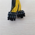 PCI-E PCIe PCI Express Dual 8pin Power Cable Cord for DELL 1950 2950 PE6850 Module PSU Supply 8pin+8pin 8pin+6pin. 