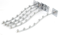 Wall Mount Cloth Hanging Garment Display Hooks Free Gift Screws+Wall Plugs. 