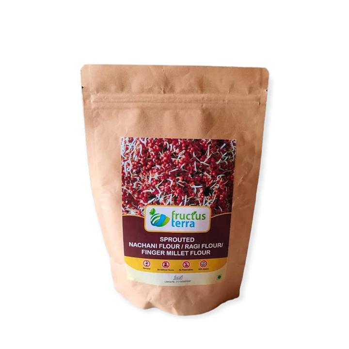Sprouted Ragi Flour/Finger Millet Flour/Nachani Flour (500 gm)