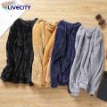 Men Pullover Top Windproof Solid Color Male Plus Velvet Sweatshirt. 