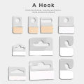 Childrenworld Hang Tags Slot Hole/Air Hole/S-shaped Color Box Double-sided Hanging Hooks. 