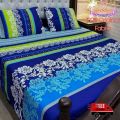 cotton bed sheet best quality king size 3piece set. 