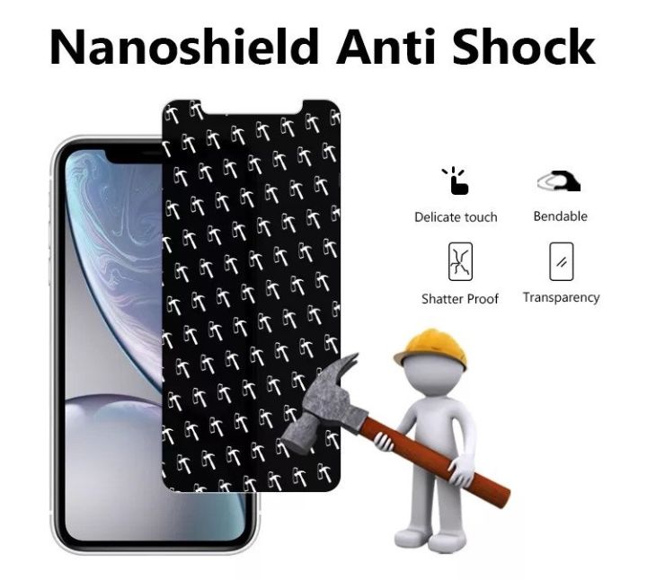 Infinix%20Smart%204%20/%204C%20Ceramic%209H%20Hammer%20Protector%20Flexible%20Unbreakable%20Front%20Gorilla%20Film%20-%20Image%204