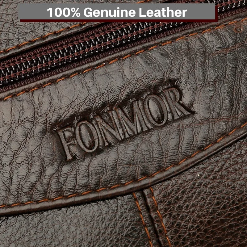 Fonmor leather bag best sale