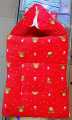 New Born baby velvet stuff baby bister - Baby nest - Hooded baby sleeping bag. 