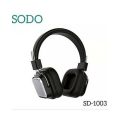 SODO SD-1003 Bluetooth Wireless Headphone Dual Mode Wired Wireless Headset with AUX TF Card Built in Microphone Walk and Talk Headphones Up to 6 Hours. 
